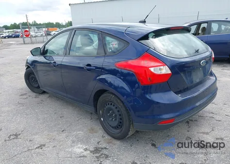 2012 Ford Focus Se from USA, damaged, VIN 1FAHP3K21CL110997